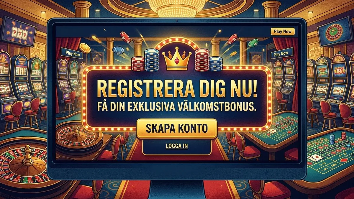 Registrera dig med bonus